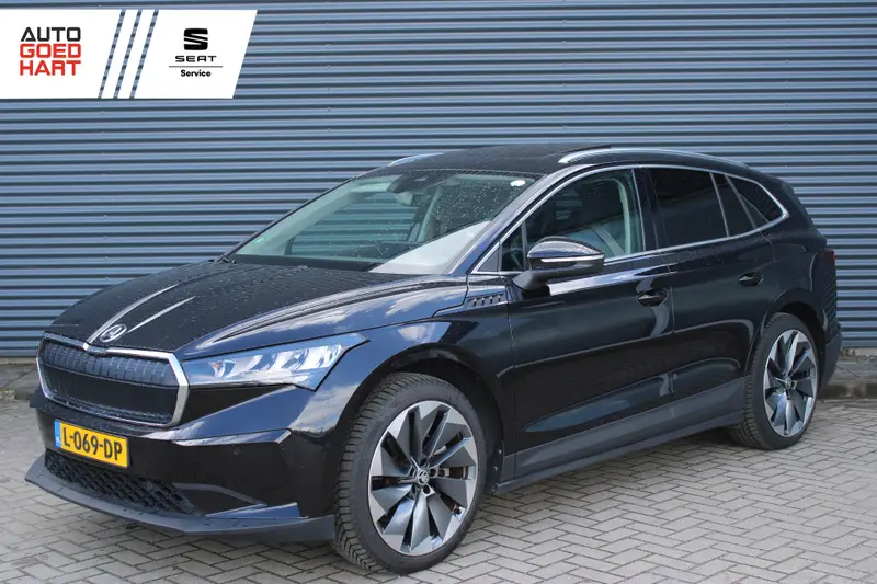 Škoda Enyaq iV 80 Panoramadak Stuurverwarming CarPlay SOH 94% Camera Navigatie 21 INCH 2021 leasen bij DreamLease: foto 1