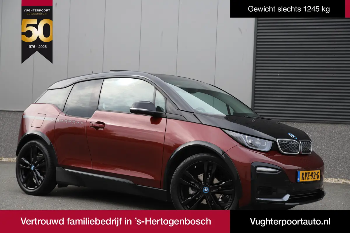 BMW i3 S /184pk*Unique Forever*120Ah 42 kWh/Leder/99%/H-Kardon/2xAdaptive/Sunroof/Carplay/W-pomp: foto 1
