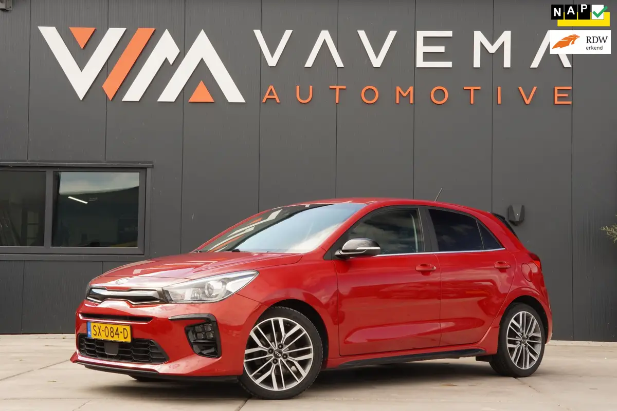 Kia Rio 2018|1.0 T-GDi|GT-Line|CarPlay|Navi|Stoelverwarming|Clima|Cruise|5-Deurs: foto 1