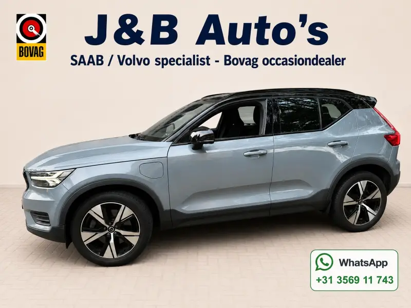 Volvo XC40 1.5 T5 Recharge R-Design Leer/alcantara bekleding/Carplay 2022 leasen bij DreamLease: foto 1