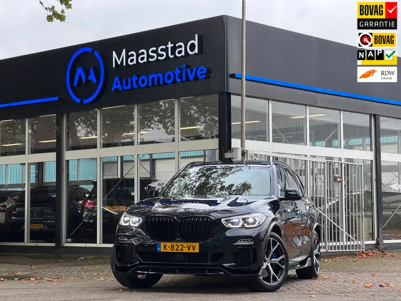 BMW X5 XDrive45e High Executive NLauto 100% Dealer ond. Drive Pilot Mpakket 400 PK Pano Luchtvering Headup 2021 leasen bij DreamLease: foto 1