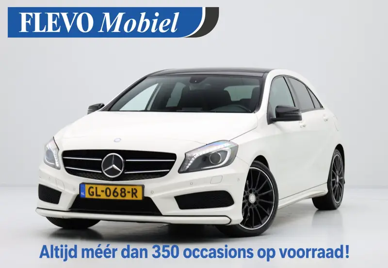 Mercedes-Benz A-Klasse 180 Ambition Aut. AMG Line Pano|Xenon|Leder-alcantara|LMV 2015 leasen bij DreamLease: foto 1