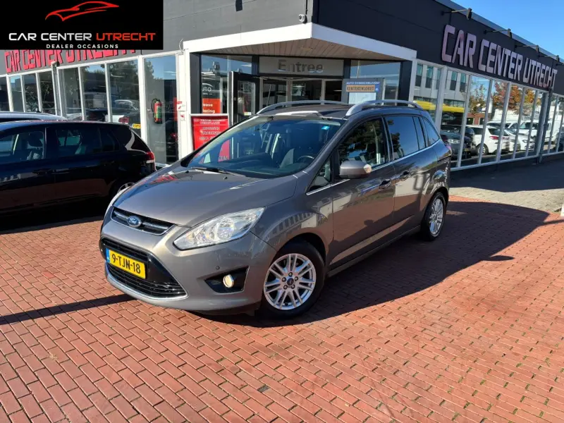 Ford Grand C-Max 1.0 Titanium Edition navi trekhaak airco 6 versn 2014 leasen bij DreamLease: foto 1