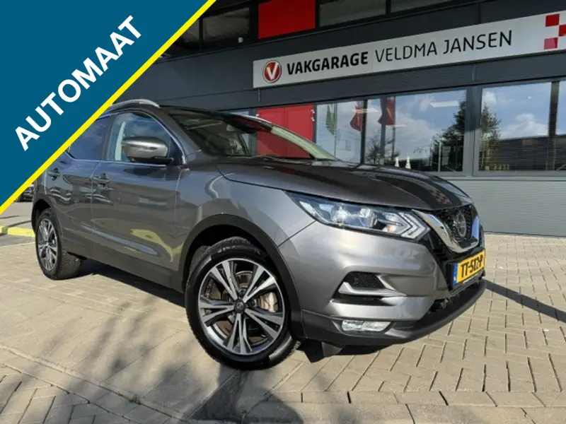 Nissan QASHQAI 1.2 TEKNA AUTOMAAT + ECC/CAMERA/PANODAK/STOELVERW./TREKH. 2018 leasen bij DreamLease: foto 1