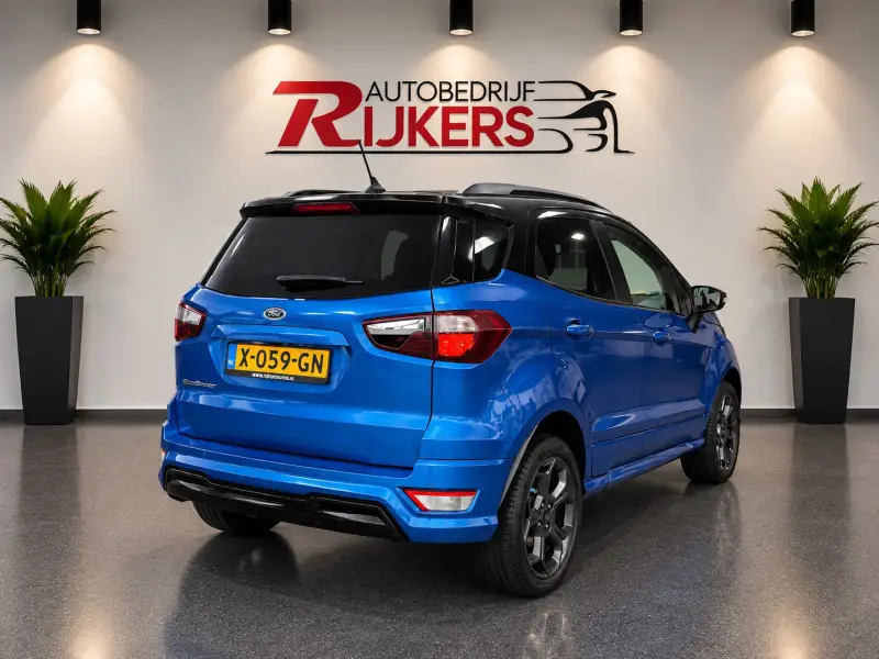 Ford EcoSport 1.0 EcoBoost ST-Line,Vewarmde Stoelen+stuur,Apple Carplay,Navigatie,Camera, Cruise Control 2020 leasen bij DreamLease: foto 2