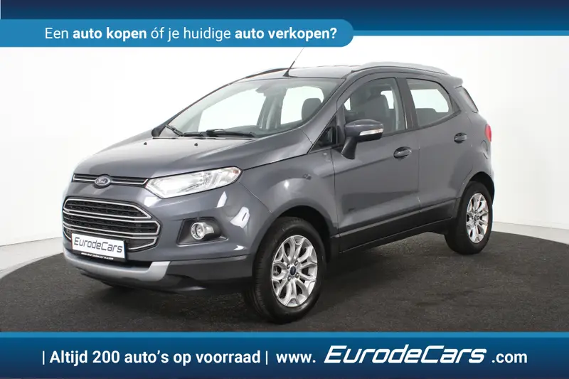 Ford EcoSport 1.0 EcoBoost Titanium *Leer*Navigatie*Trekhaak*Keyless* 2016 leasen bij DreamLease: foto 1