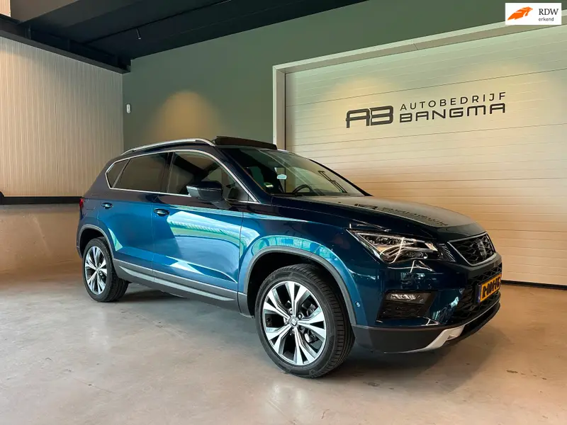 SEAT Ateca 1.5 TSI AUTOMAAT XCELLENCE BUSINESS INTENSE|CLIMA AIRCO|NAVIGATIE|CRUISE CONTROL|LM-VELGEN|ISOFIX|APPLE CARPLAY+ANDROID 2018 leasen bij DreamLease: foto 1