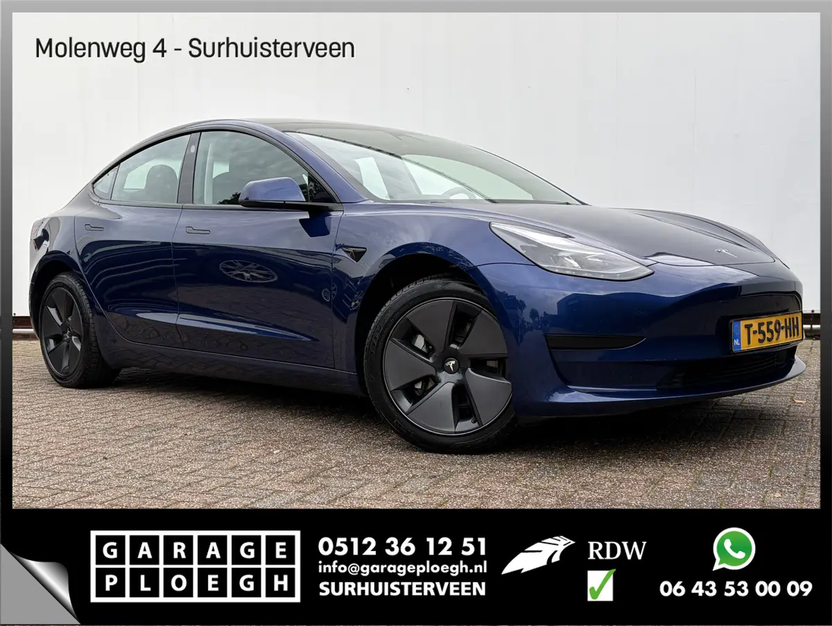 Tesla Model 3 Standard RWD Plus 60 kWh Autopilot Leer Camera Elek.Klep Orig.NL Incl.BTW: foto 1