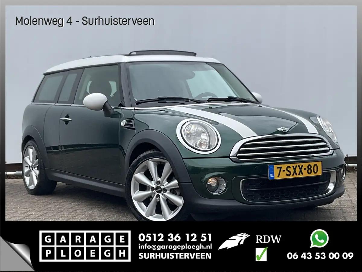 MINI Clubman Mini 1.6 One D Pano.dak Navi Clima Cruise Holland Street: foto 1