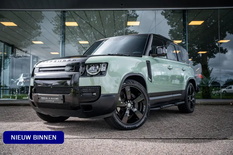 Land Rover Defender 110 2.0 P400e 110 X ** 75 Limited Edition ** Panodak ** Cold Climate ** Trekhaak ** Treeplanken 2023 leasen bij DreamLease: foto 1