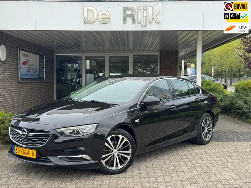 Opel Insignia Grand Sport 1.5 Turbo Business Executive | Leder, Navi, Stoel+Stuurverw., Climate, Cruise, Trekhaak wegkl. | NAP | 2019 leasen bij DreamLease: foto 1