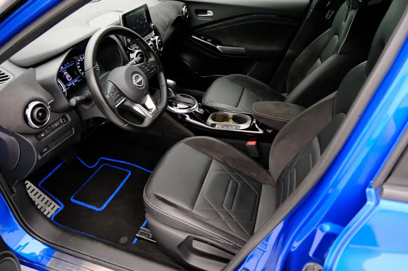 Nissan Juke 1.6 Hybrid N-Design Aut. *15.230km!* Bose|1e Eig|Cam|Leder-Alcantara| 2022 leasen bij DreamLease: foto 2