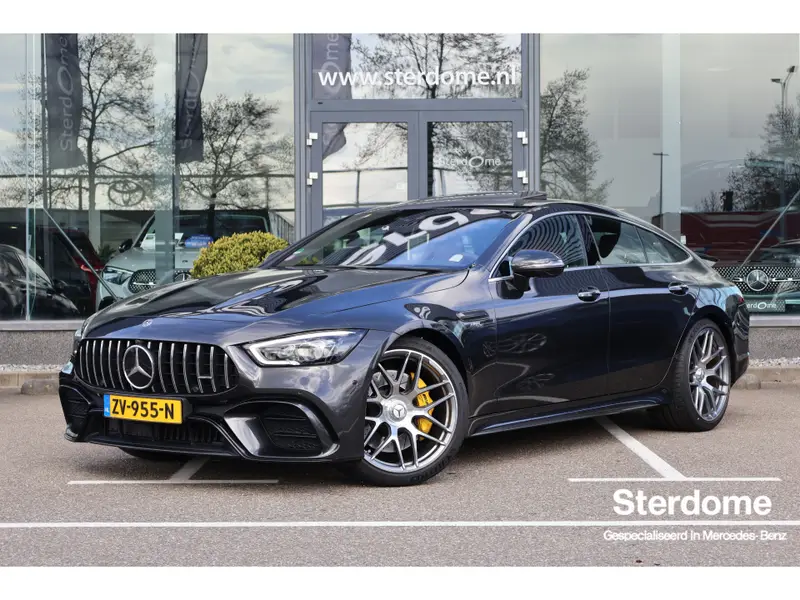Mercedes-AMG GT 4-Door Coupe AMG 53 4MATIC+ Premium Plus I Performance stoelen I Achteras besturing I Luchtvering I Schuifdak I 360 camera I Distronic I Burmester I Head-up I Carbon pakket I 2019 leasen bij DreamLease: foto 1