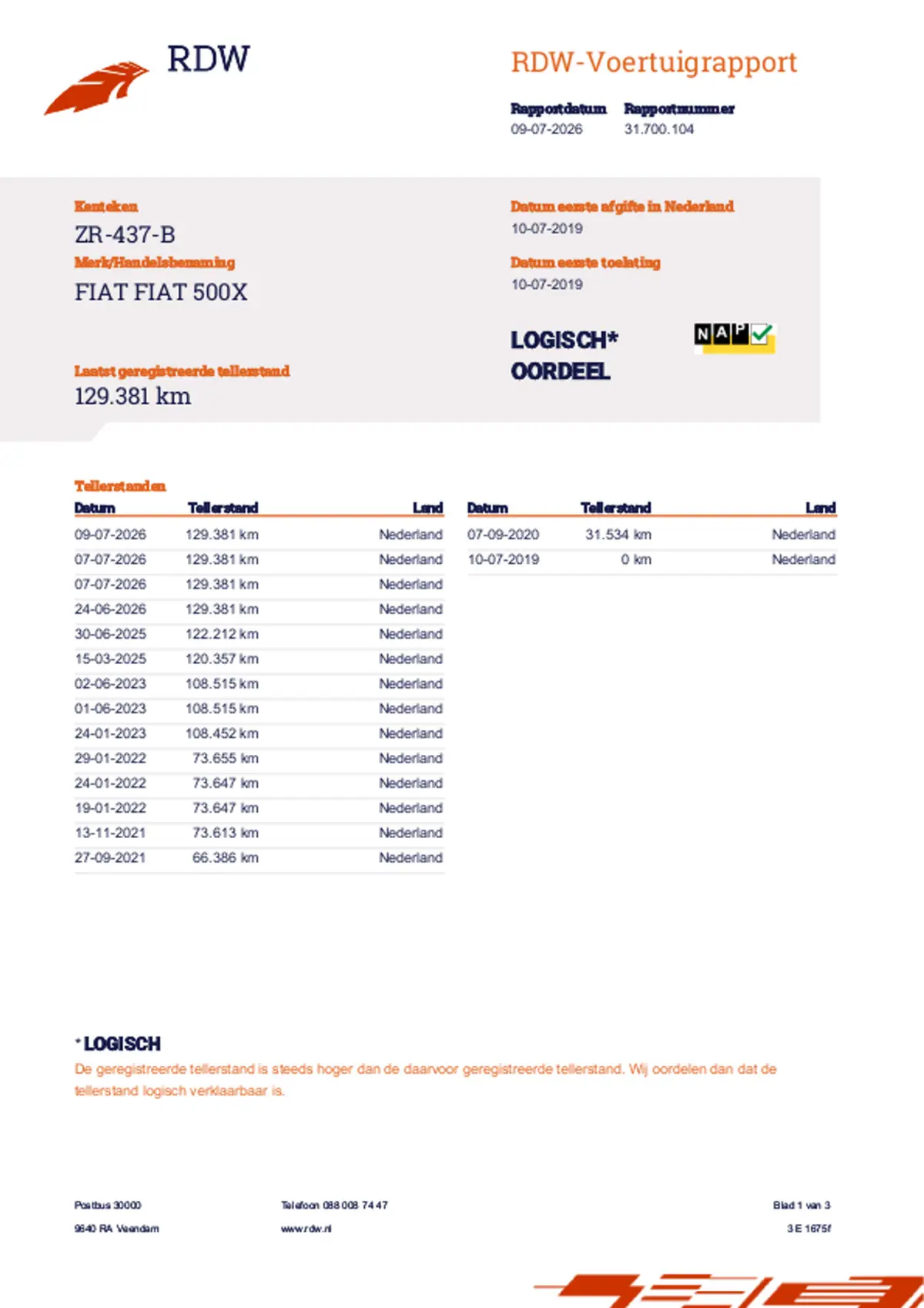 Fiat 500X Cross 1.3 GSE City Cross 129 dkm. Automaat NL Auto Clima Keyless Cruise Navi + Nwe APK: foto 51
