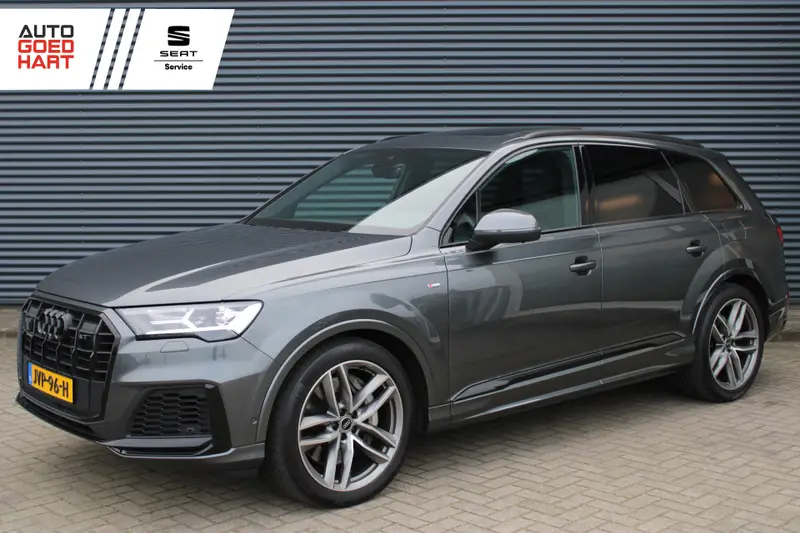 Audi Q7 55 TFSI e quattro S-Line Full-LED Panoramadak Elek-Trekhaak RS-Zetels 2022 leasen bij DreamLease: foto 1