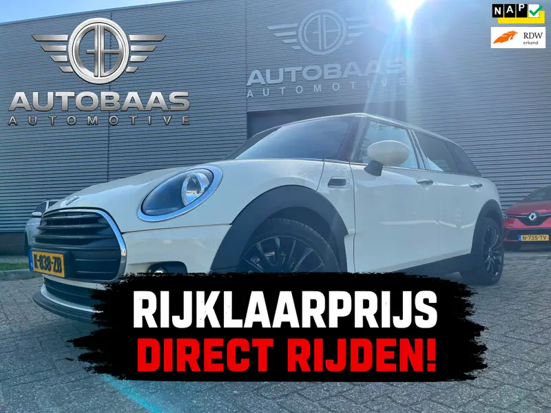 MINI Clubman 1.5 Business Edition **NW APK 12-2028 AUTOMAAT+NL-AUTO+NAP+1EIG+NAVI+CLIMATE CONTROL+PARKEERSENSOREN+CRUISE+INCL BTW 2021 leasen bij DreamLease: foto 1