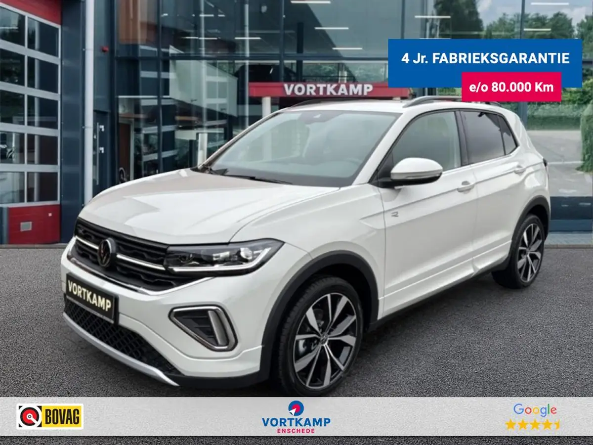 Volkswagen T-Cross 1.0 TSI DSG R-LINE afn.TREKHAAK/CAMERA/ACC/STOELVERW/CARPLAY: foto 1