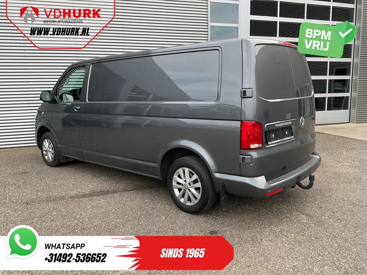 Volkswagen Transporter 2.0 TDI 150 pk DSG Aut. L2 LED/ Adapt.Cruise/ Carplay/ Stoelverw./ Navi/ Airco/ 16’LMV/ PDC/ Trekhaak: foto 2