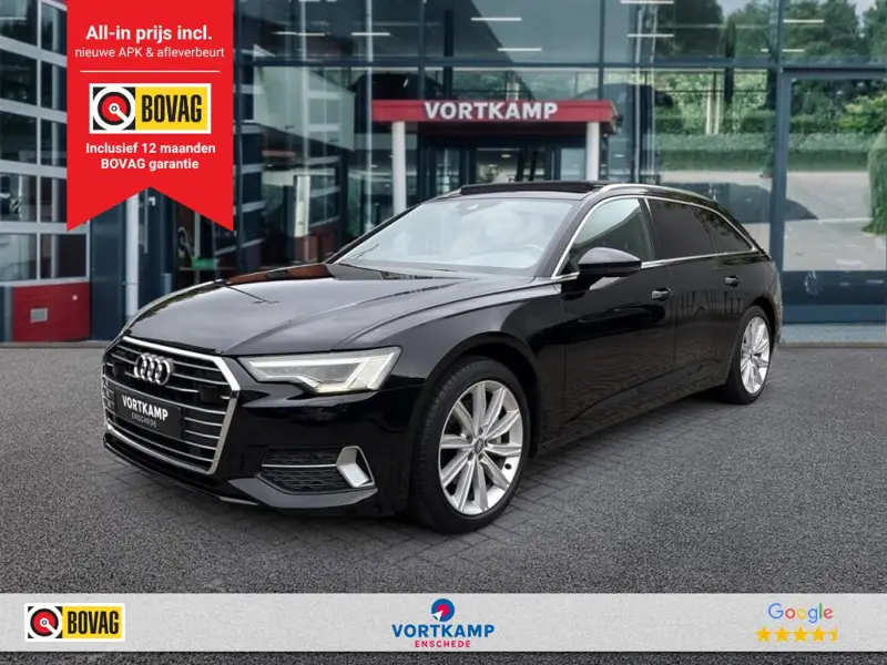 Audi A6 45 TFSI QUATTRO SPORT PANO-DAK/LEDER/CAMERA/TREKHAAK/ACC 2019 leasen bij DreamLease: foto 1