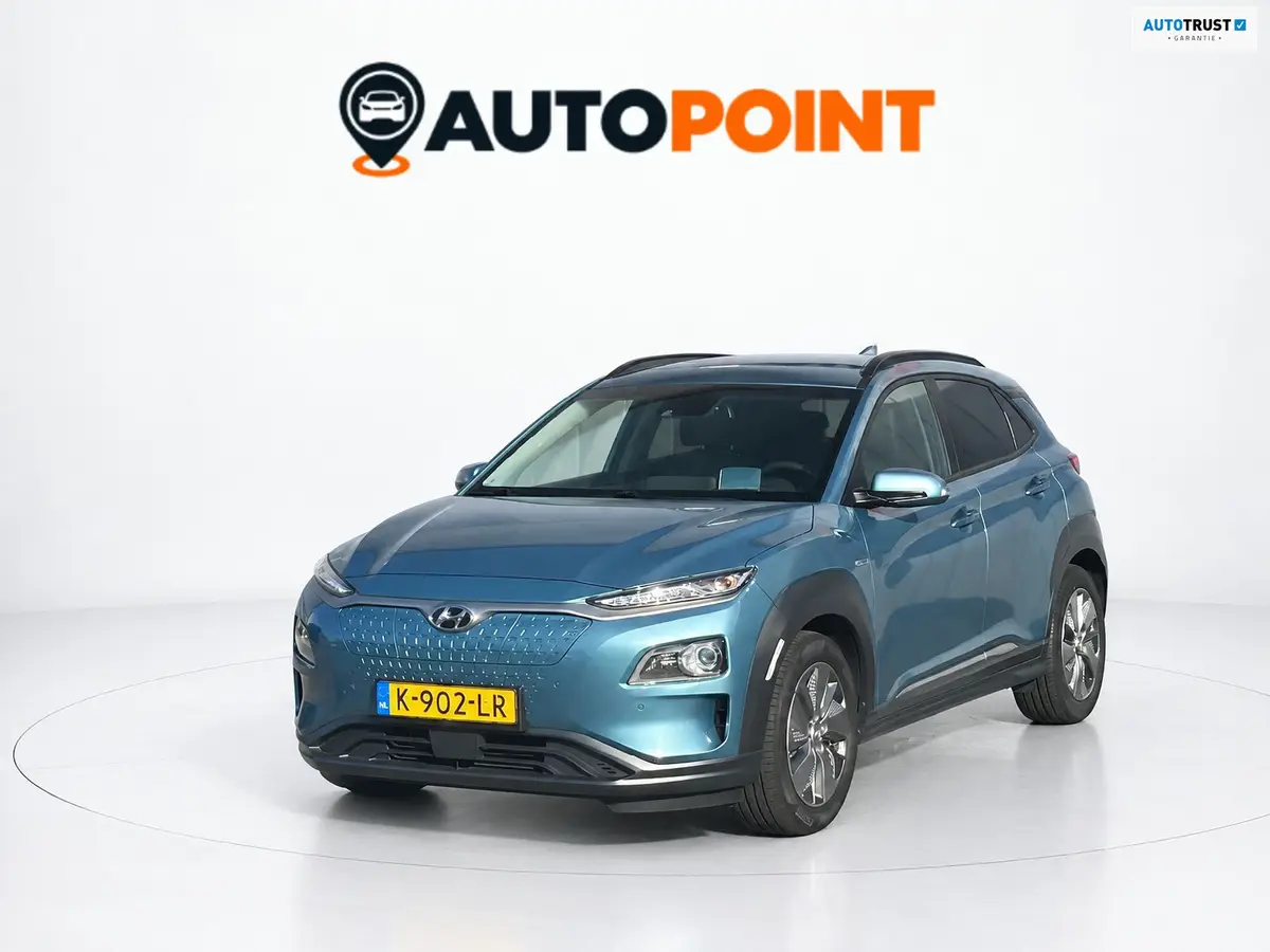 Hyundai Kona EV Limited 64 kWh FASE 3 SOH 100 % ||STOELVRM+VERKOELING|||LANEASSIST|ADAPT.CRUISE|ELEK.STOEL|KEYLESSGO|LEER: foto 1