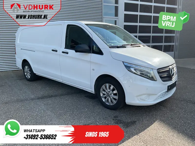 Mercedes-Benz Vito 116 CDI Aut. L3 LED/ Carplay/ Standkachel/ Stoelverw./ Navi/ Camera/ Cruise/ 16’LMV/ PDC/ Trekhaak 2022 leasen bij DreamLease: foto 1