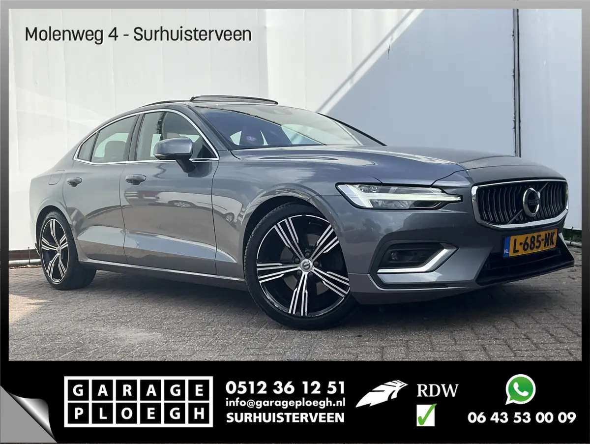 Volvo S60 2.0 B3 Inscription CrystalPook Pano H&K Leer Stoel/Stuurverw Voll.Onderhouden!: foto 1