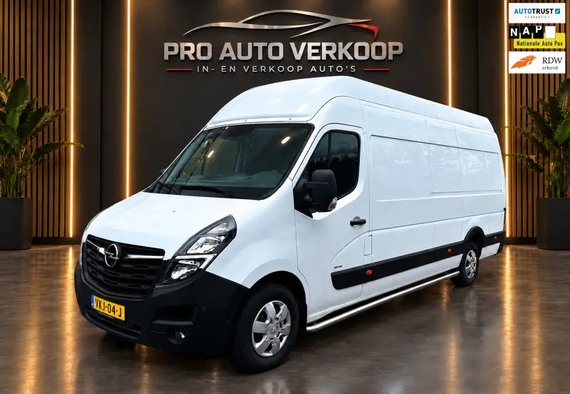 Opel Movano 2.3 Turbo L4H3 EL Navi_Airco_Cruise_Camera 2021 leasen bij DreamLease: foto 1