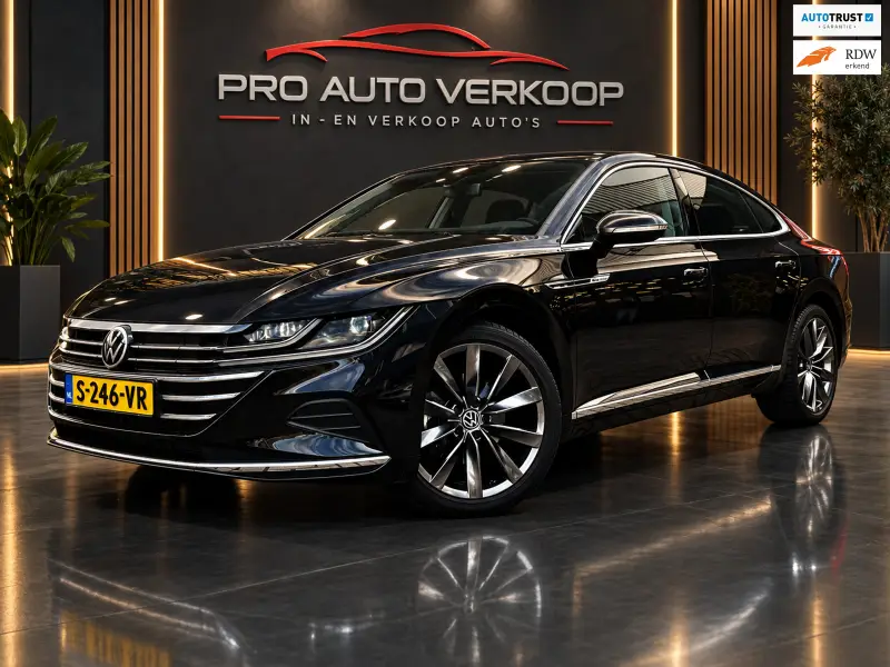 Volkswagen Arteon GTE1.4 TSI 218pk DSG/AUT eHybrid R-Line PHEV Camera, Massage stoel, Adaptief cruise control 2021 leasen bij DreamLease: foto 1