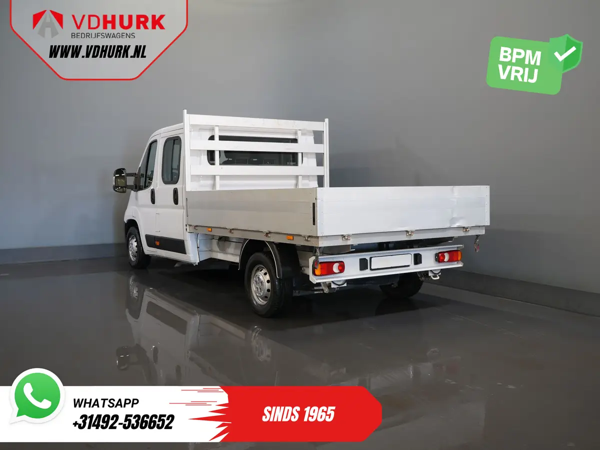 Opel Movano 2.2 140 pk DC Dubbel Cabine Open Laadbak/ 7 Pers./ 2.5t Trekverm./ Cruise/ Airco/ 288x215x35/ Pick up: foto 2