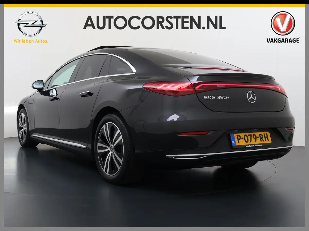 Mercedes-Benz EQE 350+ 91kWh 293pk Pano-Dak Leer+Verwarmd+Elekt+Mem. Launch Ed.SOH 100% Luxury Line Burmester®3D-Surround-Audio Memory M-Bux-pro Advantage-pack Navi Camera Apple Carplay/Android Auto: foto 2