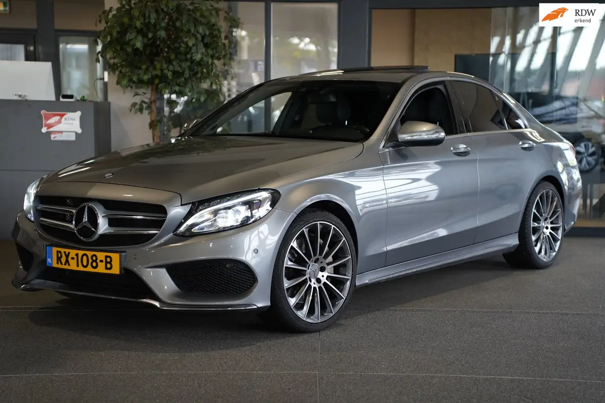 Mercedes-Benz C-Klasse 250 DCT AMG Dak Leder Burmester Xenon Navi Pdc Cruise: foto 1