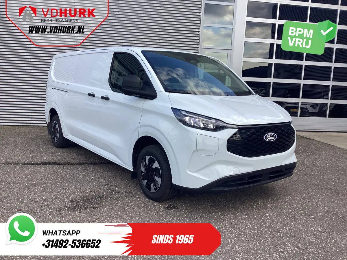Ford E-Transit Custom L2 Trend 71 kWh 370 km WLTP LED/ 2.3t Trekverm./ Standkachel/ Stoelverw./ Carplay/ Camera/ PDC/ Climate/ Trekhaak: foto 1