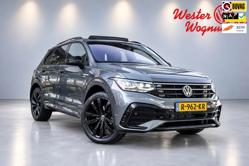 Volkswagen Tiguan Allspace 1.5 TSI R-Line Business+ | 7 persoons | Panoramadak | Leder | Trekhaak | Carplay | Stoel en stuurverw.| 2022 leasen bij DreamLease: foto 1