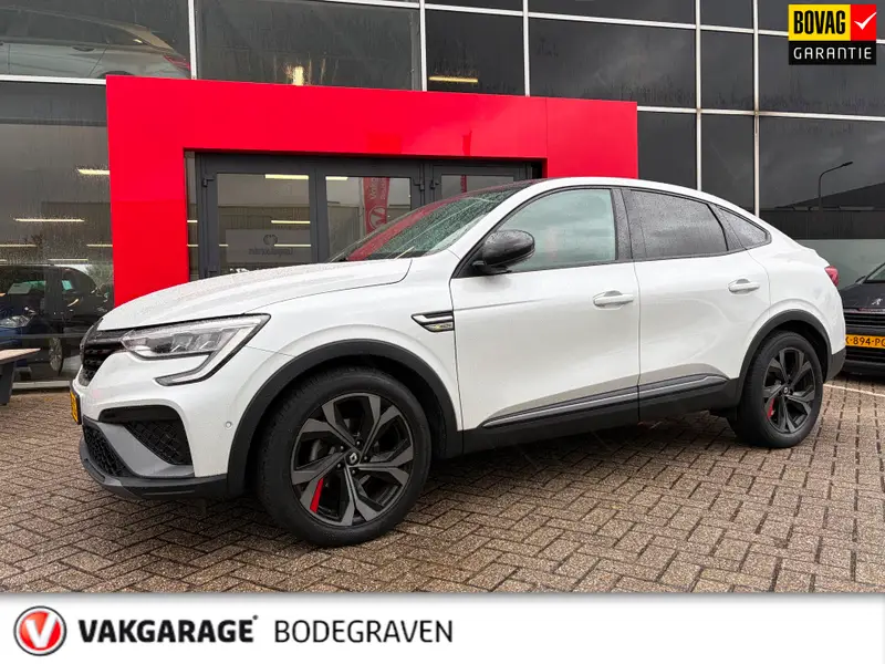 Renault Arkana 1.3 TCe 140 RS-Line Pearl White / panoramadak / trekhaak 2022 leasen bij DreamLease: foto 1