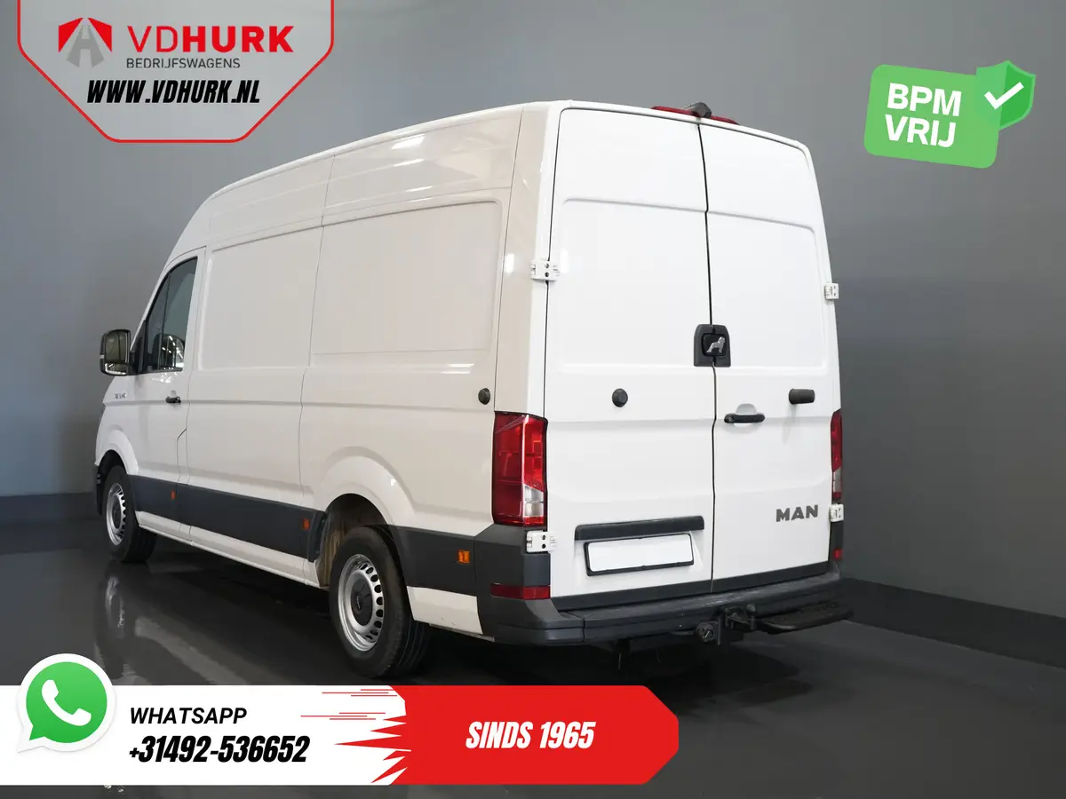 MAN TGE 3.140 140 pk 2.0 TDI DSG Aut. L3H3 EXPORT 270Gr.Deuren/ Gev.Stoel/ Navi/ Carplay/ Camera/ Cruise/ Trekhaak/ Airco: foto 2