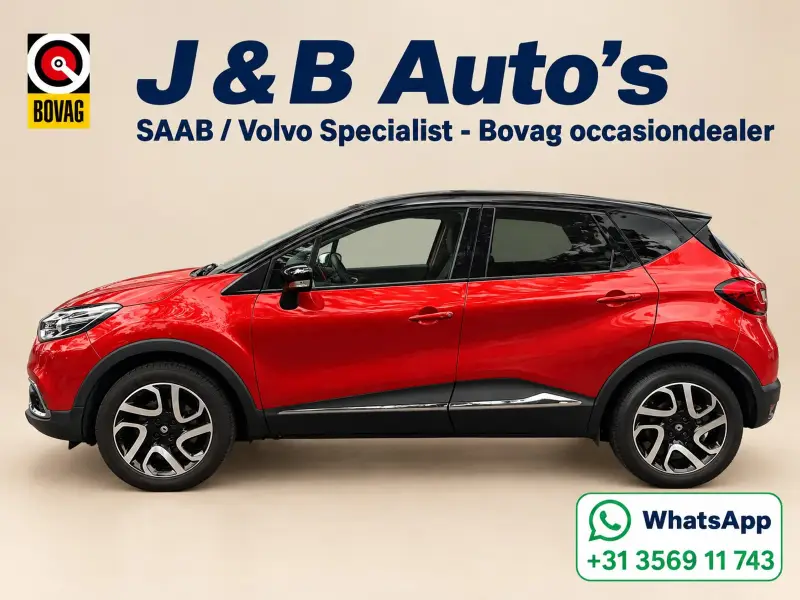 Renault Captur 0.9 TCe Helly Hansen Navigatie Bluetooth Keyless entry 2015 leasen bij DreamLease: foto 1
