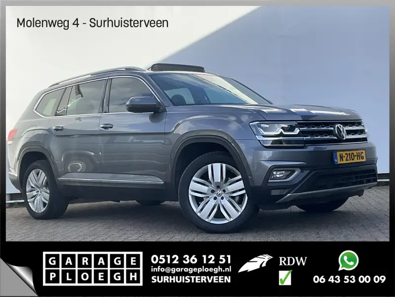 Volkswagen Tayron 3.6 VR6 277pk 7-Pers Pano Memory Stoelverw+Ventilatie 360° Leer Teramont 2019 leasen bij DreamLease: foto 1