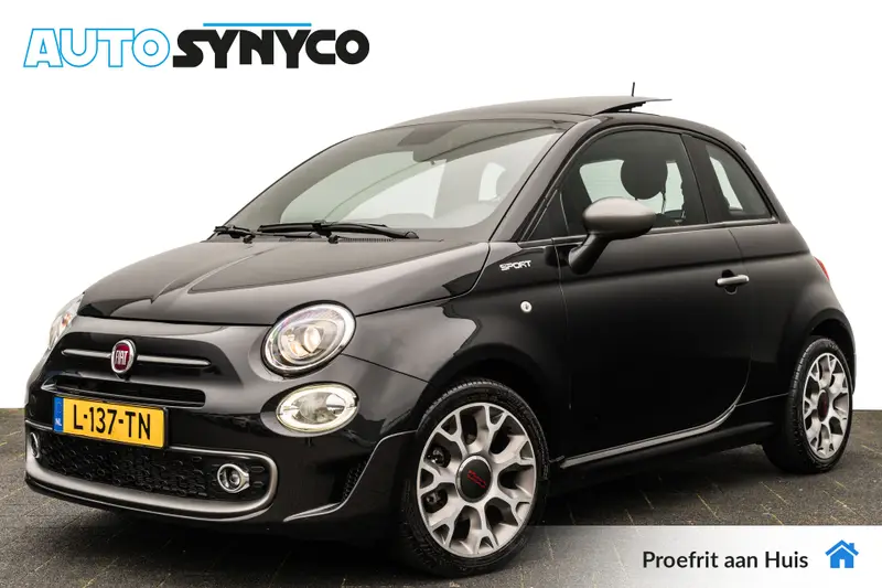 Fiat 500 1.0 Hybrid Sport | Panoramadak | 34.079 Km! | Sportstoelen | 2021 leasen bij DreamLease: foto 1