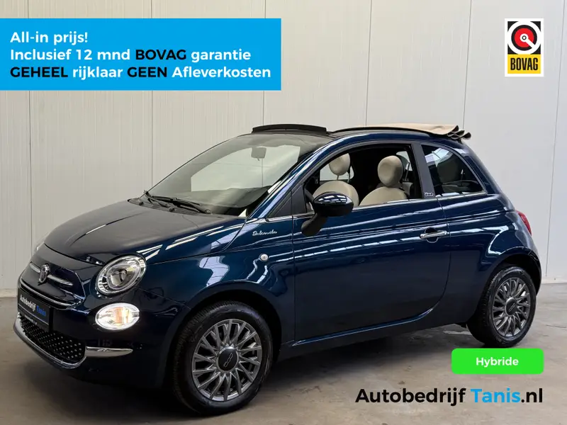 Fiat 500C 1.0 Hybrid Dolcevita 2023 leasen bij DreamLease: foto 1