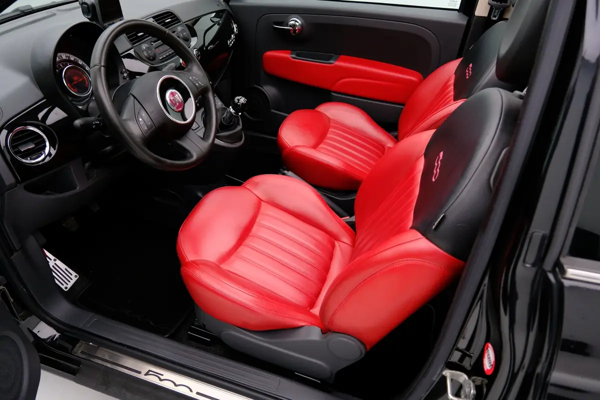 Fiat 500C 0.9 TwinAir Rock Cabrio Xenon|Leder|Clima|LMV|Afn. Trekhaak: foto 2