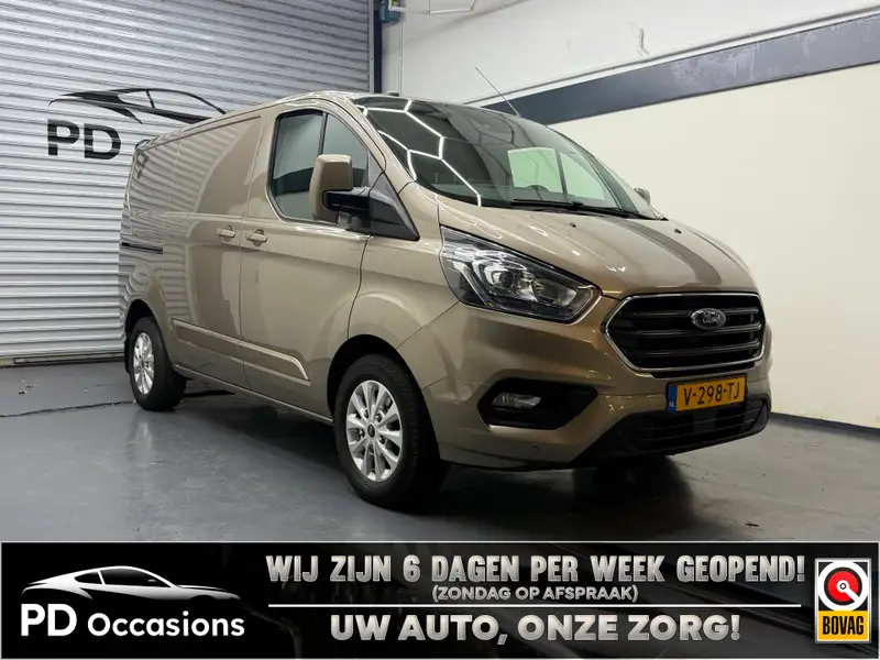Ford Transit Custom 280 2.0 TDCI L1H1 Limited - Navi - Airco - Parkeersensoren 2018 leasen bij DreamLease: foto 1