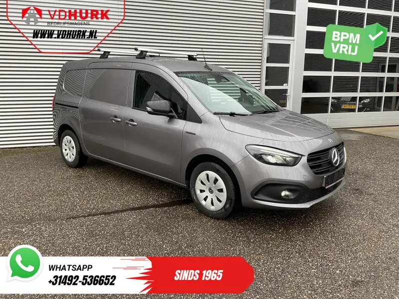 Mercedes-Benz eCitan 112 Pro L2 51 kWh 280 km WLTP LED/ Snellader/ 2x Schuifdeur/ Carplay/ Navi/ Climate/ Camera/ Cruise/ PDC/ Trekhaak 2024 leasen bij DreamLease: foto 1