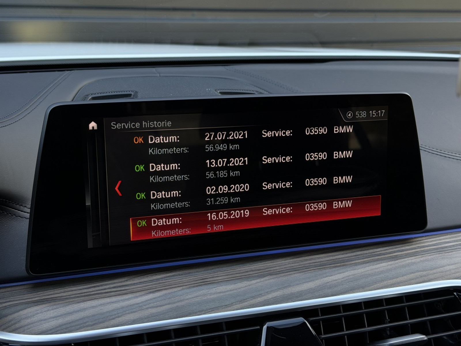 BMW 5 Serie Touring 530i M-PERF. PANO|HUD|360|H/K|NAPPA|VENTILATIE: foto 64