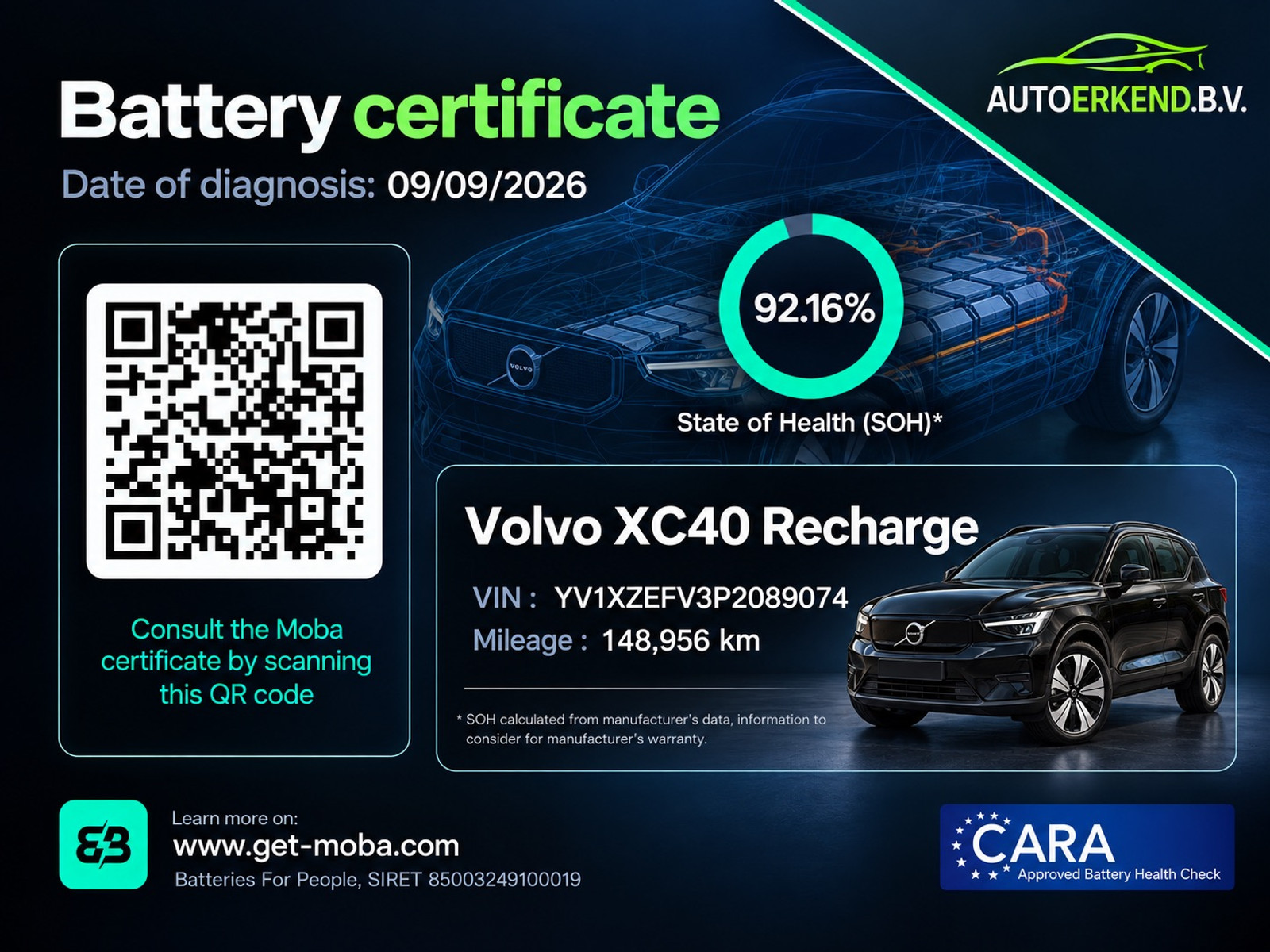 Volvo XC40 Recharge Core 70 kWh: foto 11