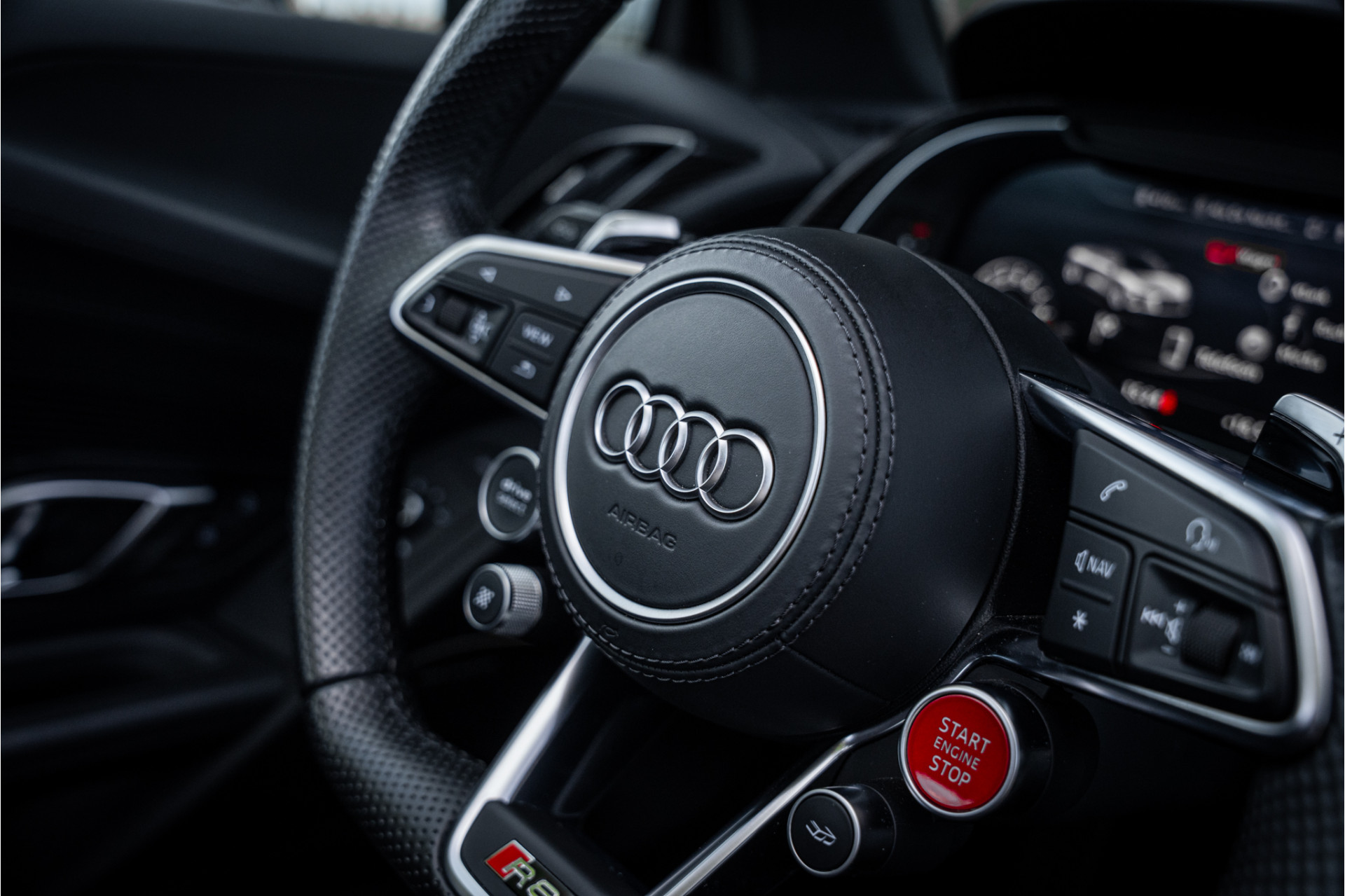 Audi R8 Spyder 5.2 performance (620pk) quattro Facelift ** Carbon ** Keramisch ** B&O: foto 76